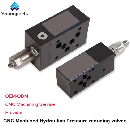 O CNC de ação direta da válvula de sequência de pressão da elevada precisão fez à máquina de aço inoxidável