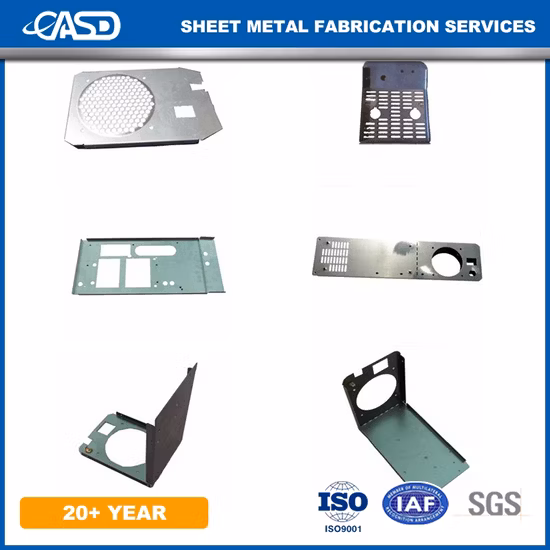 Carimbando o metal de dobra da fabricação que carimba serviços de processamento fazendo à máquina do CNC